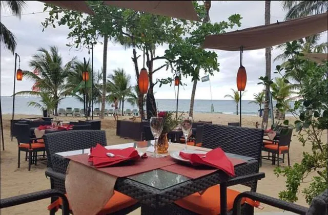 Villa Taina Hotel beach restaurant